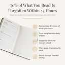 2 x Mooz Impact Journal  Execution System for Entrepreneurs | Capture Insights, Reflect Clearly, Act Consistently | Premium Hardcover, 200 GSM Paper