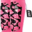Soccer Shin Guards Kids Youth, Ski Shin Guard Sleeves for Boys Girls Adults Men Women, Protective Soccer Equipment for 2-18 Years Old Boys Girls, High Impact Resistant Breathable Comfortable, Medium