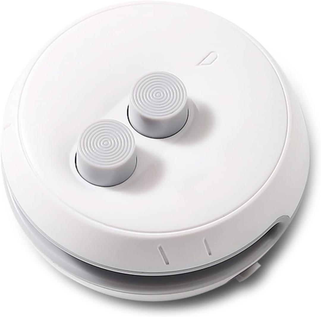 3 x Mini Chip Sealer Portable Snack Bag Sealer Type-C Rechargeable Sealing and Cutting 2 in 1, White