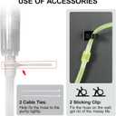 GAGALIFE Sink Soap Dispenser Extension Tube Kit, 47" Food-Grade Silicon Tube with Upgraded Check Value for Under Sink Soap Dispenser, No More Top Refill