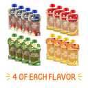 Happy Baby Organics Stage 2 Baby Food Pouches, Gluten Free, Vegan & Healthy Snack, Clearly Crafted Fruit & Veggie Puree, Fruit & Veggie Variety Pack, 4 Ounces (Pack of 16), Amazon Exclusive (EXP 04/28/26)