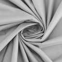 Sun Zero Cyrus Thermal 100% Blackout Grommet Curtain Panel Pair (40"W x 63"L (Pack of 2), Silver Gray)