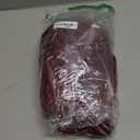 Memoriesea Women's Sexy One Shoulder High Split Cocktail Wedding Party Maxi Dress (Wine Red, S)