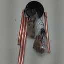 Dog Wind Chimes for Garden, Gifts for Mom, Home, Balconies, Rooms, Patio, Indoor, Outdoor Dog Decoration, Aluminum Dogs Chimes, Dog Wind Catcher, Red Copper Dogs Wind Bells, Dogs Wind Chimes Decor