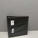 Avery Heavy-Duty View 3 Ring Binder, 1.5" One Touch Slant Rings, Holds 8.5" x 11" Paper, 1 Black Binder (05400)