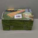 RELIANCER 12' Wooden Garden Pathway,Outdoor Roll Out Cedar Straight Walkway,Patio Path Decorative Garden Boardwalk Walkways,Weather-Resistant Roll Up Beach Wood Road Floor,Wedding Party Pathways