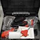 Sheep Shears, 20V Horse Clippers Cordless, with 4.0Ah Batteries Brushless Clippers, Heavy Duty Electric Shears, Horse Grooming Kit for Thick Coat Red