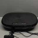 Vibration Plate Exercise Machine, Vibrating Plate for Lymphatic Drainage, Shake Plate Whole Body Waver Vibration Plate Platform, Fitness Equipment for Weight Loss Fat Burner Gifts for Women Men (Black)