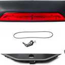 923-127 LED Third Brake Light Assembly Fit for Ford Transit 150 250 350 350 HD 2018-2019, Rear Upper High Mounted 3rd Stop Lamp Lights w/Parking Trim Cap Replace# JK4Z-13A613-AG, JK4Z-13A613-AA