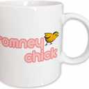 3dRose Romney Chick Mug, 11-Ounce