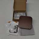 Universal Speaker Wall Mount,Secure Adjustable Real Wood Wall Bracket Holder,Small Speakers Shelves for Bose,homepod,JBL,Sonos,Sony,KEF,Google,Roku (Walnut,2 Pack)