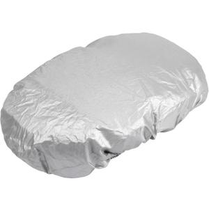 Motoforti 92x47cm Size 2XL Motorcycle Seat Cover Waterproof Dustproof Motorbike Scooter Seat Cushion Pad Protector Silver Tone