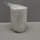 WOUSIWER 16 Pack 6 inch Plastic Planters for Indoor Flower Pots, Heavy Duty and Stylish 6 Inch Plant Pots for Indoor Plants with Drainage Holes and Tray for Plants, Flowers, White