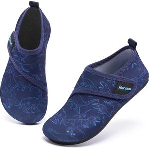 Racqua Toddler Kids Water Shoes Breathable Aqua Shoes Quick Dry Swim Pool Beach Shoes Baby Boys Dinosaur Toddler 9-10.5