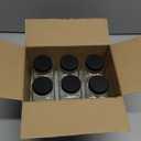 STARSIDE Glass Juice Bottles 8 oz 6 Pack- Small Glass Bottles with Lids for Juicing- 240 ml Reusable Drinking Bottle for Milk,Kombucha,Ginger,Beverage Glassware