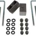 Tuff Country 97093 2" Rear Block & U-Bolt Kit 4wd Compatible with/Replacement for Nissan Titan 2004-2014