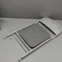 IDEALHOUSE 7 Piece Folding Kids Table and Chairs Set, Children Activity Table and Chairs Set for Dining Room,Daycare,Classrooms (Grey)