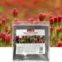 Groundio Annual Crimson Clover Seeds, 2 lbs, Trifolium Incarnatum Seeds for Lawn Alternative, Attracts Pollinators, Nitrocoated and Inoculated
