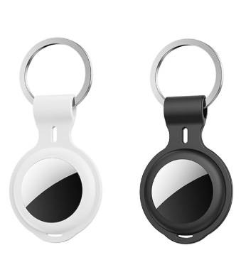 2 Pack Tracker Tags [Apple MFi Certified] Work with Apple Find My(iOS Only) Bluetooth Smart Tags Key Item Finder Waterproof Worldwide Replaceable Battery Tracking for Wallet Pets Backpack Dogs Luggage