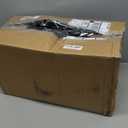 Rolling Stool with Wheels Swivel Stool with Back Height Adjustable Chair PU Leather Rolling Chair Ideal for SPA Salon Home Office Drafting Work (Black)