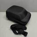 Ozueccr Hard Hat Travel Case  Storage for Baseball Caps with Carrying Handle and Adjustable Shoulder Strap, Hat Organizer Protects up to 6 Hats, for Travel and Home Storage (Black)