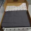 Bambaw 100% Viscose Derived from Bamboo Sheets Queen Size Set – 4pcs Cooling Sheet Set, Super Soft Sheets Queen Size, Luxury Bed Sheets, Deep Pocket Fits Up to 16'' Mattresses (Charcoal)