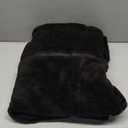 ReachMe Womens Fleece Zip Up Jacket with Pockets Oversized Long Sherpa Hoodie Fuzzy Jackets Warm Teddy Coat (XX-Large, 01 Black)