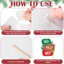 2 x Kosiz 40 Pcs Christmas Party Photo Picture Props Elves Booth Party Gifts Decorations Bulk Holiday Photo Booth Props Supplies Stickers Bulk Christmas Stocking Stuffers Gifts Birthday Favors