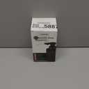 Automatic Soap Dispenser Liquid Touchless: 9oz White Plastic - Rechargeable Electric Smart 3 Level Adjustable Auto Hand Soap Dispenser - Dish Bathroom Kitchen (White Gel Type)