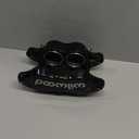 WILWOOD WIL120-10937-BK Brake Caliper, D52, 2 Piston, Forged Aluminum, Black Powder Coat, 12.190 in OD x 1.040 in Thick Rotor, 7.060 in Floating Mount