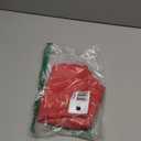 JIUZHEN Beige Valances for Windows Rod Pocket Room Darkening Small Window Curtains for Kitchen/Bathroom, 42" W x 12" L, 1 Panel