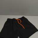 SILKWORLD Mens Swimming Trunks with Compression Liner 2 in 1 Quick-Dry Swim Shorts with Zipper Pockets (Small, Black)