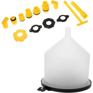 1set Coolant Filling Kit Spill Radiator Funnel for Easy Automotive Coolant Handling Construction Compatibility for Antifreeze and More