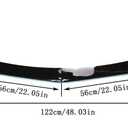 Universal Front Bumper Lip Chin Splitter Body Kit Splitter Trim Spoiler Compatible with Benz///