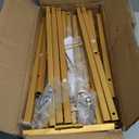 2 Pack Gold Easel Stand for Sign,Adjustable Easel Dispaly Stand, Metal Large Floor Standing Easels for Pictures,Wedding Poster Stands for Baby Showers,Birthday Parties