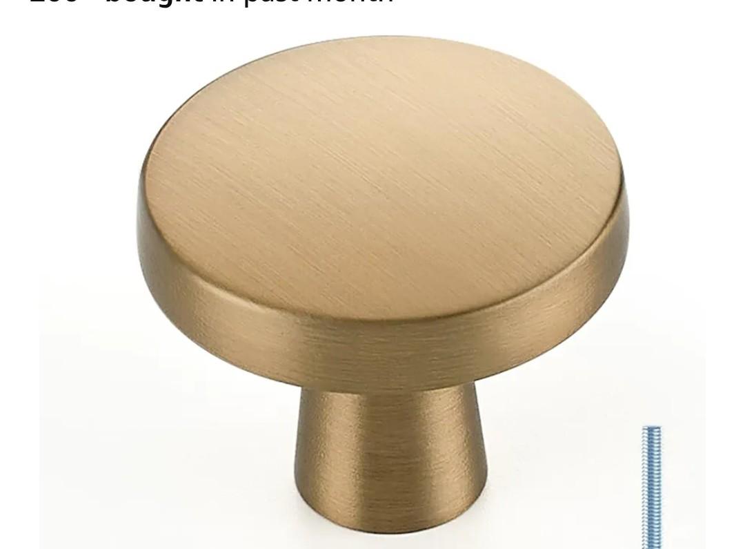Ravinte 30 Pack Solid Single Hole Kitchen Round Cabinet Knobs Champagne Bronze Pulls Drawer Knobs Kitchen Cabinet Hardware Handles Ravinte 30 Pack Solid Single Hole Kitchen Round Cabinet Knobs Champagne Bronze Pulls Drawer Knobs Kitchen Cabinet Hardware Handles