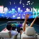 Dreamcolor Acrylic Interior Car LED Strip Light 29.5-inch, Fits Dreamcolor Main & Sub-Controllers