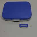 Stainless Steel Bento Box Kids, Leak Proof Metal Bento Lunch Box,3 Compartments 304 Stainless Steel Bento Lunch Containers for School and Office, BPA-Free(Blue)