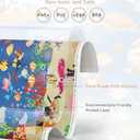 Disposable Stick-on Placemats 40 Pack for Baby & Kids, Restaurant Table Mats 12" x 18" Sticky Place Mats,Toddler Baby Placemat,Seabed Scuba Theme