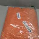 PAVILIA Coral Orange Knit Throw Blanket for Couch Bed, Soft Knitted Farmhouse Sofa Throw for Living Room, Lightweight Decorative Fall Throw Blanket for Chair, Outdoor Textured Boho Blanket, 50x60