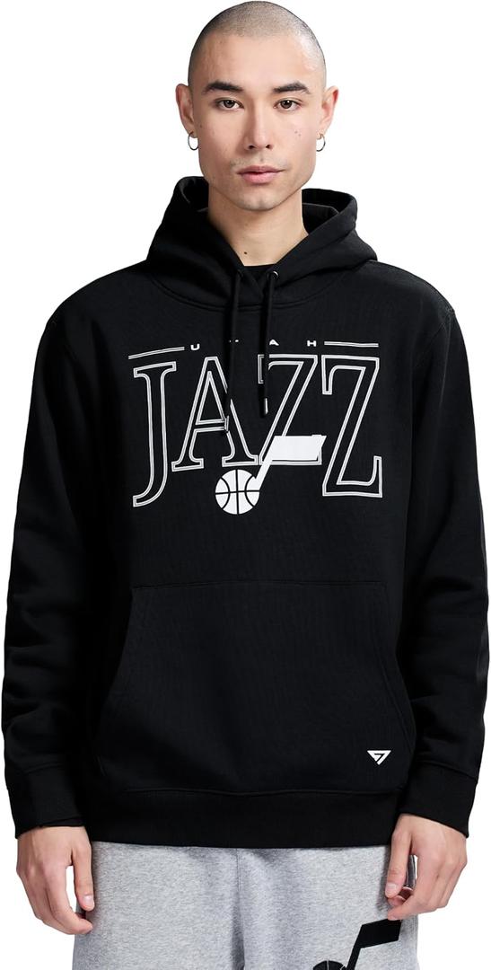GAME 7 NBA mens Game 7 X Nba Officially Licensed Men's Long Sleeve Classic Pullover Hoodie Fleece Sweatshirt
