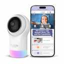 Hubble Connected Nursery Pal Glow Smart Connected, Wi-Fi Enabled Baby Monitor, View from Compatible Smartphone