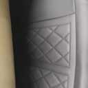 Car Seat Cover Custom Fit for Dodge Ram 1500 2500 3500 2002-2026 Faux Leather Seat Cover Set Compatible with Crew Quad Regular Cab Pickup Truck Cushions (Black, Full Set, Flat Rear)