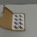 SDTWZW 5mm Shelf Pegs L-Shaped Cabinet Support Pins Bracket Style Clips for Bookcase Kitchen Closet Shelves Holders,16 PCS Gun Metal