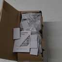 Motion Sensor Solar Stair Lights Outdoor, 8-Pack Super Bright LED Solar Powered Step Lights for Outside, 550LM IP67 Waterproof Outdoor Sensor Lights for Stair Porch Yard Deck, Warm White