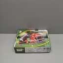 Football and Red Football Helmets Building Blocks Kits Room Decoration Football Stadium Toy Gift for for Sports Fans1038pcs (Brown Football)