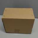 Ceramic Flower Vase, Crinkle Paper Shape, Silver Metal, Decorative Home Accent (Small)