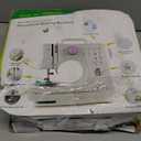 Mini Sewing Machine for Beginners, Portable Electric Sewing Machine with Dual Speed, 12 Built-in Stitches, Foot Pedal, and Accessories Kit for Home DIY Projects & Gift, Blue