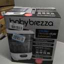 Baby Brezza Bottle Sterilizer and Dryer Advanced 33% Faster - Largest Capacity Steam Sanitizer - Universal Sterilization Machine for All Bottles + Pump Parts - HEPA Air Filter