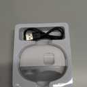 Electric Nail Clipper 2 in 1, Baby Nail Trimmer Electric, Baby Automatic Nail File with Polishing, LED Lights, Nail Chip Storage, USB Charging, 2 Speed Levels for Babies and Adults (White)